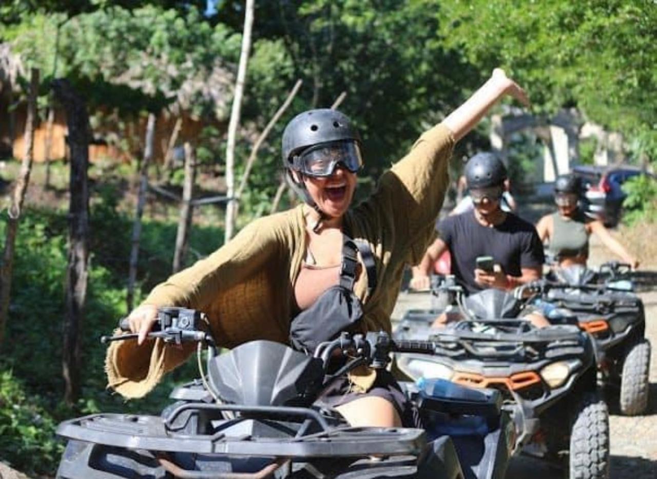 Group of buggies ready for adventure