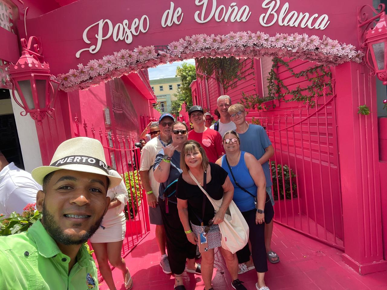 Colorful streets of Puerto Plata